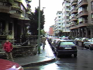 c/ Jolastokieta hacia la ermita y Leioa.