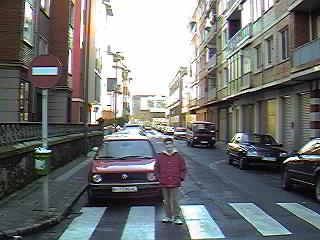 C/ Santa Ana, hacia Leioa