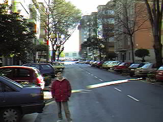 C/ Santa Ana, hacia Leioa