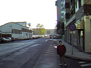 Avda. Santa Ana, aqu� finaliza Las Arenas y sigue la Avda. Santa Ana de Leioa.