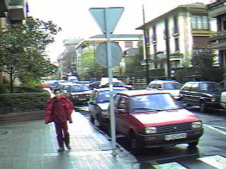 c/ Novia de Salcedo (hacia la Avda. Santa Ana)