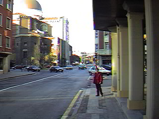 Hacia el inicio de la c/ Mayor.