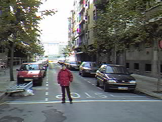 c/ Urkijo, hacia el Muelle Evaristo Churruca.