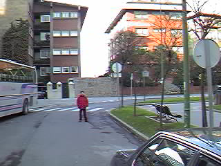 c/ Barria, hacia la Playa de Las Arenas.