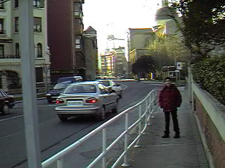 Iglesia de Las Mercedes y Areetako Etorbidea.