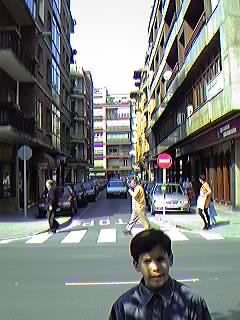 c/ Bidearte, hacia la c/ Las Mercedes