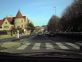 Avda. Zugazarte, hacia el cruce de Ereaga.