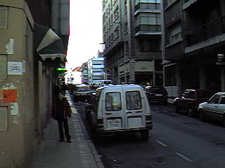 c/ Club, hacia c/ Las Mercedes.