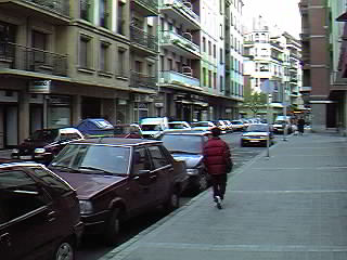 c/ Barria (hacia la c/ Mayor)