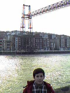 Portugalete, al otro lado del Nervi�n (Ibaizabal).