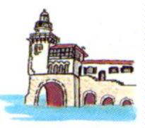 Casa de Na�fragos (Muelle de Arriluze, s/n. Algorta): Documentada en 1.920, se trata de una obra de Ignacio Smith. Imita las caracter�sticas de un gran caser�o de dos pisos. En una esquina, surgiendo del mar en grandes arcadas, se alza una torre de faro de secci�n circular.