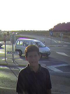 Carretera A-350 hacia Oriola. Urbanizaci�n Mil Palmeras.