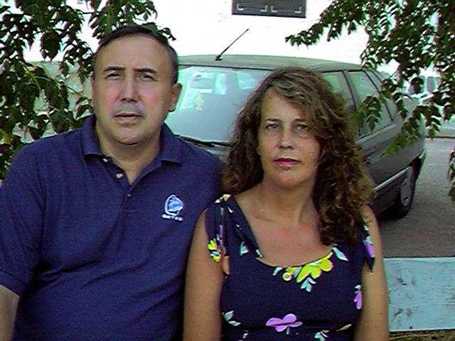 Mis padres, Mikel y Carmen. Mil Palmeras.