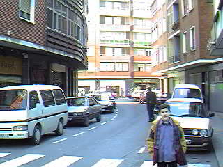 c/ General Etxague, al final se ve la c/ Gobelaurre.