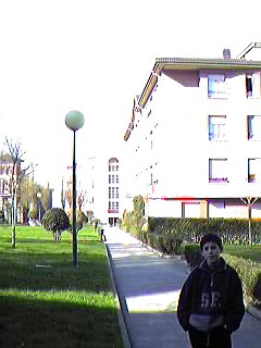 Jardines y zonas residenciales.