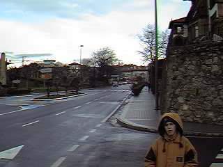 Algortako Etorbidea, desde el cruce de Ereaga.