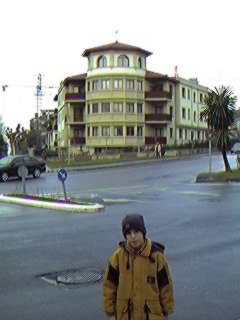 Algortako Etorbidea, hacia el Ayuntamiento de Getxo.