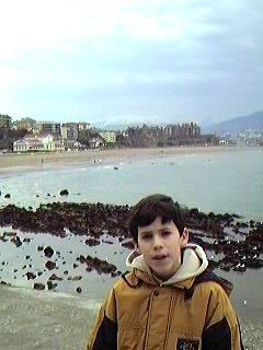 Extremo derecho de la Playa de Ereaga.