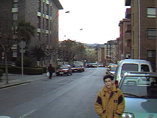 c/ Mugarra, hacia la c/ Monte Oiz.