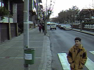 c/ Monte Oiz, hacia el cruce de Andra Mari.