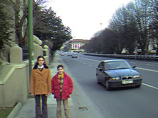 Avda. Zugazarte, hacia el cruce de Ereaga.