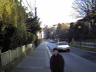 c/ Lertegi, hacia la c/ Negubide.