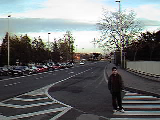 Carretera de La Avanzada, en el cruce con la Avda. de Los Chopos y la c/ Errekagane