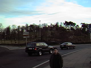 Hacia la rotonda de Artaza y Leioa.