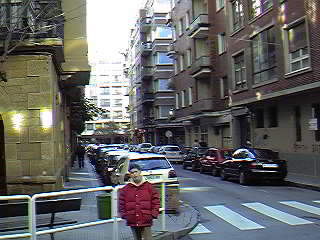 c/ Bidearte, hacia la c/ Mayor.