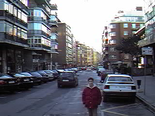 c/ Las Mercedes, hacia la iglesia.