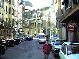 c/ Urkijo, hacia la iglesia de Las Mercedes.