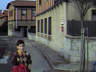 Zonas residenciales de la c/ Harriluze.