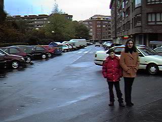 c/ Montes Serantes, hacia la plaza de J. M. Txabarri Zuazo y la c/ Monte Gorbea.