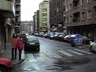 c/ Lope de Vega, hacia c/ Gobelaurre de Romo.